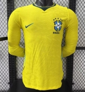 2026 Brazil home long sleeve player version